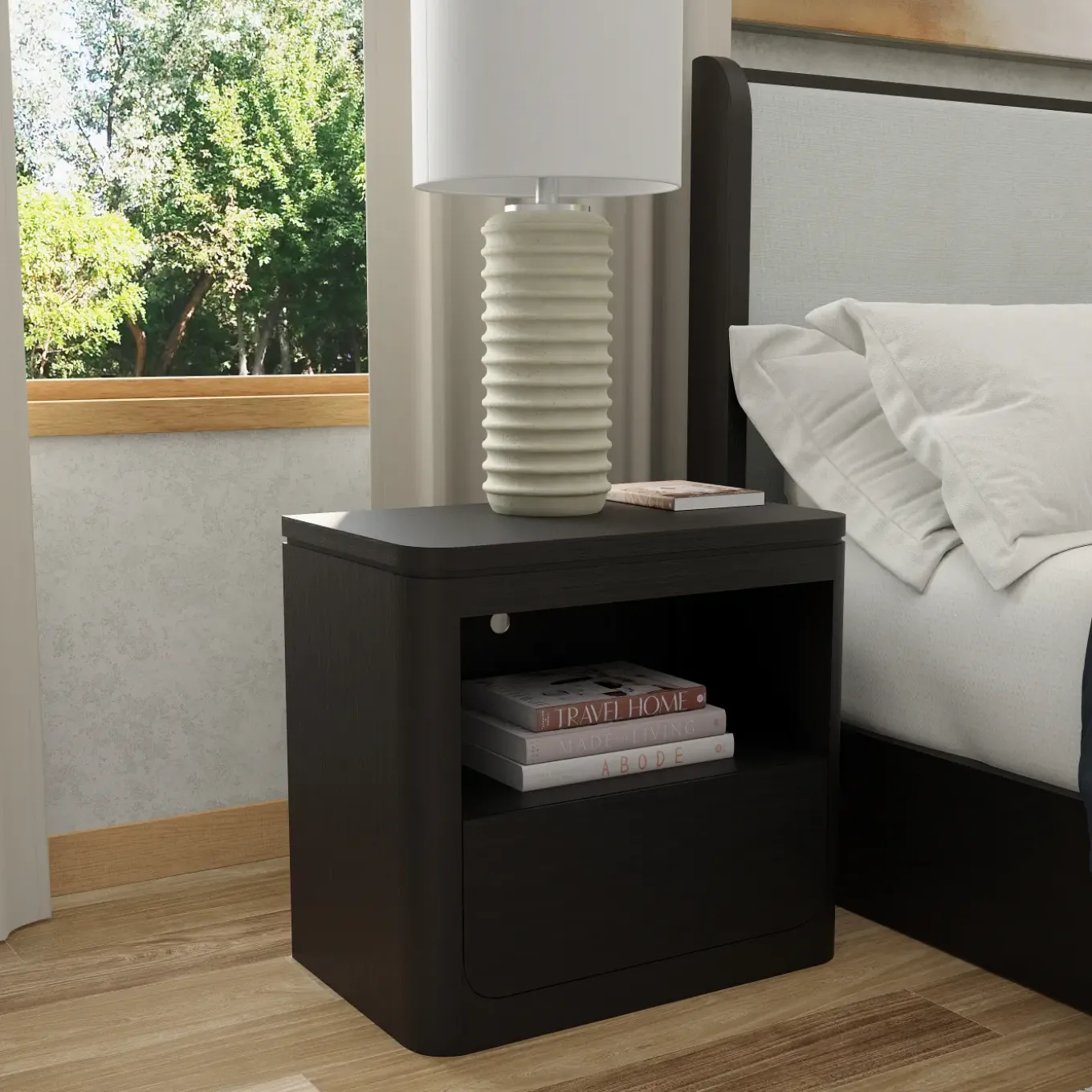 Aiden King Bed, Dresser, Mirror, Night Stand