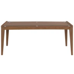 Amalie 7pc: Dining Table And 6 Upholstered Chairs