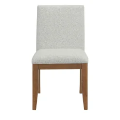 Amalie 7pc: Dining Table And 6 Upholstered Chairs