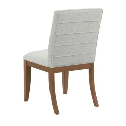 Amalie 7pc: Dining Table And 6 Upholstered Chairs