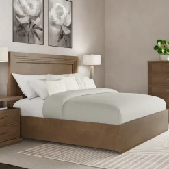 Aspen California King Illuminated Panel Bed