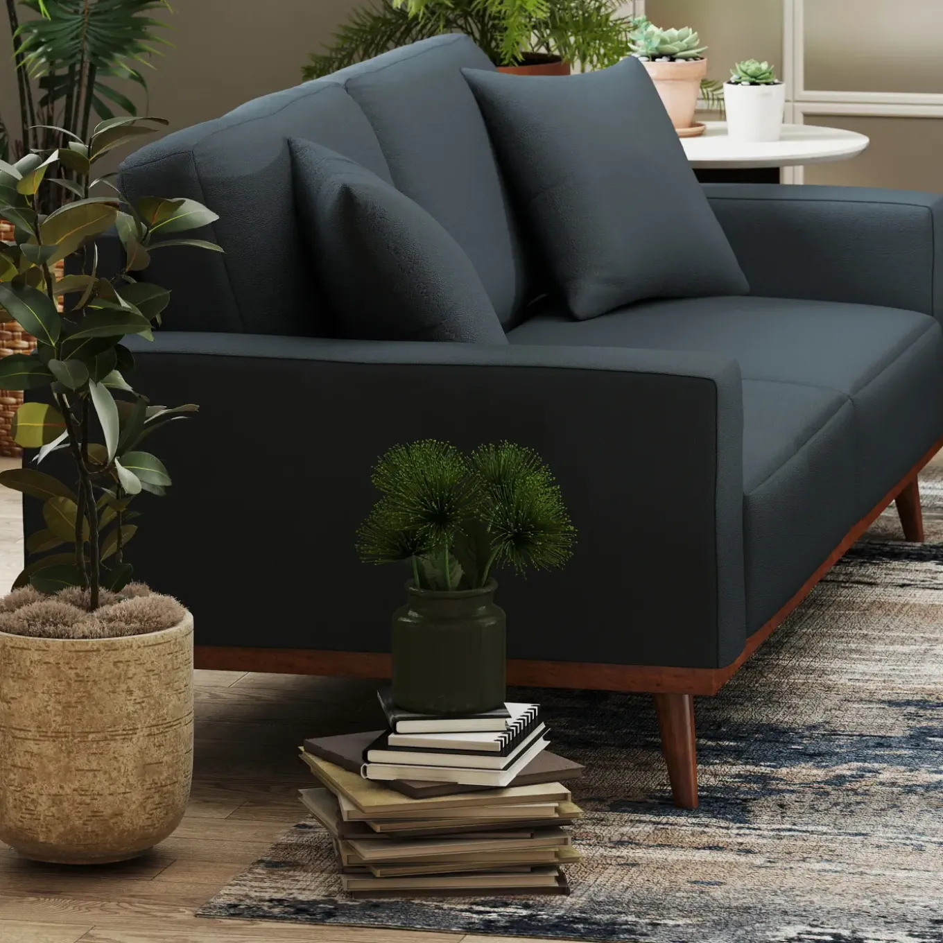 Ava Sofa with 2 Pillows