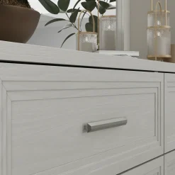 Burbank King Storage Bed, Dresser, Mirror, Nightstand