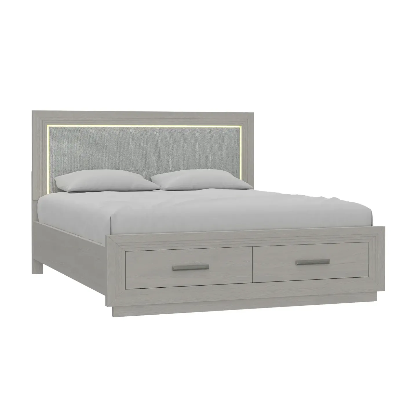 Burbank King Storage Bed With LED Lights