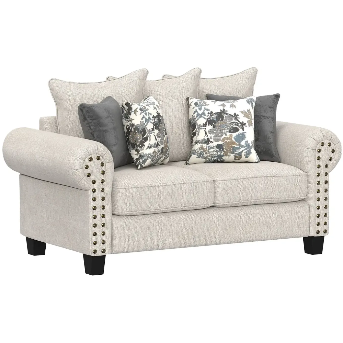 Camberly Living Room Cream Set