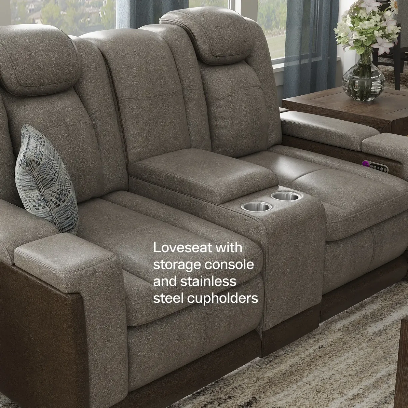 Cinema Power Loveseat