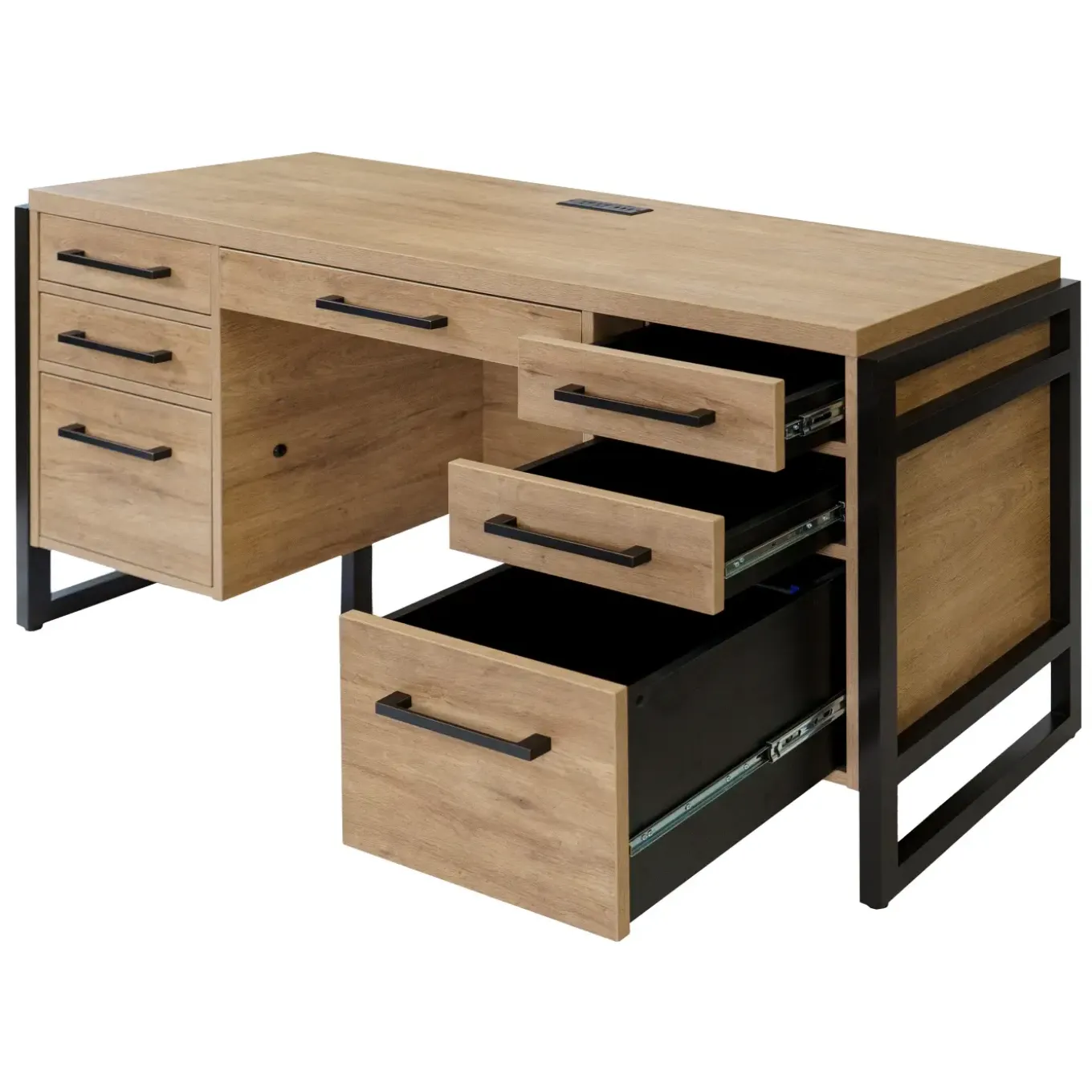 Colby Credenza And Hutch