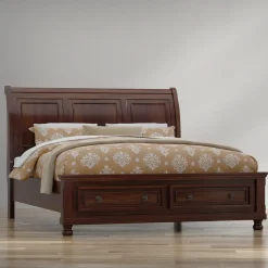 Cortland King Sleigh Storage Bed