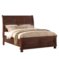 Cortland King Sleigh Storage Bed, Dresser, Mirror, Nightstand