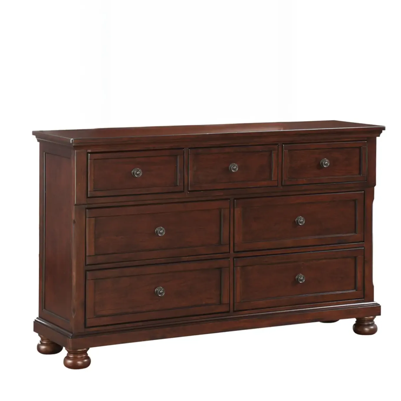 Cortland King Sleigh Storage Bed, Dresser, Mirror, Nightstand