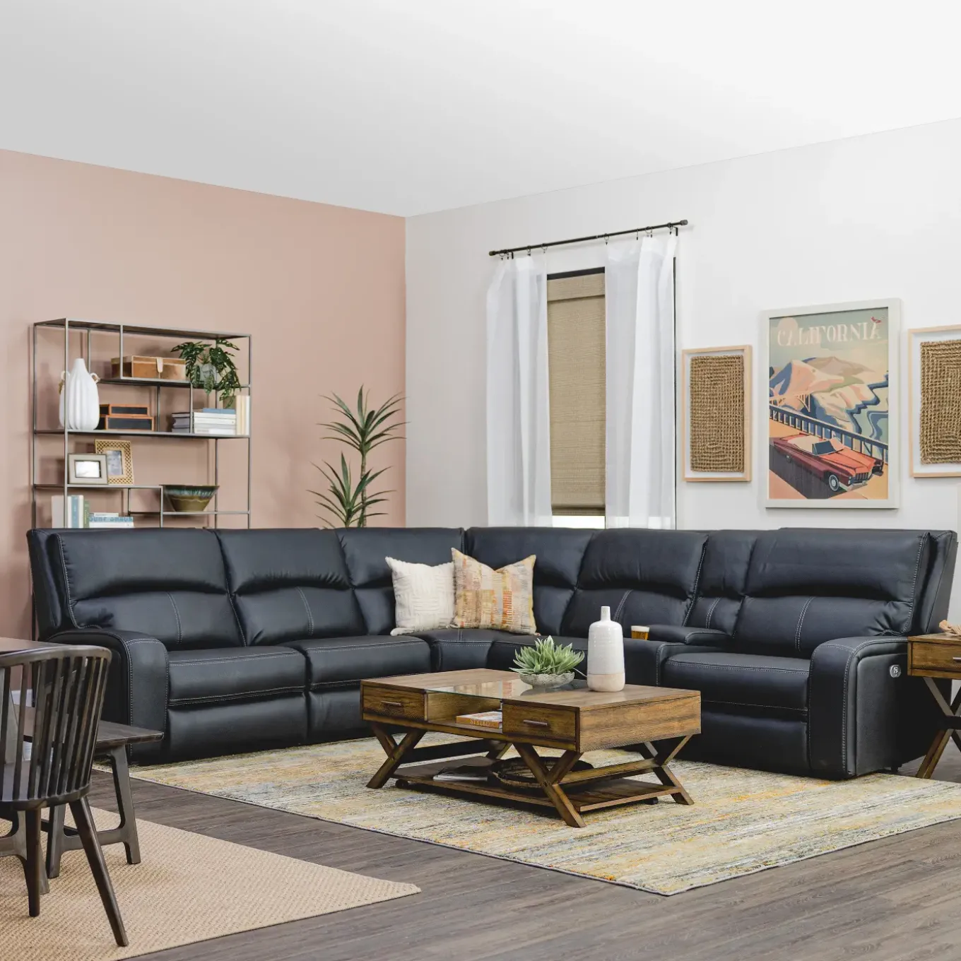 Dawson 6pc Power Reclining Sectional