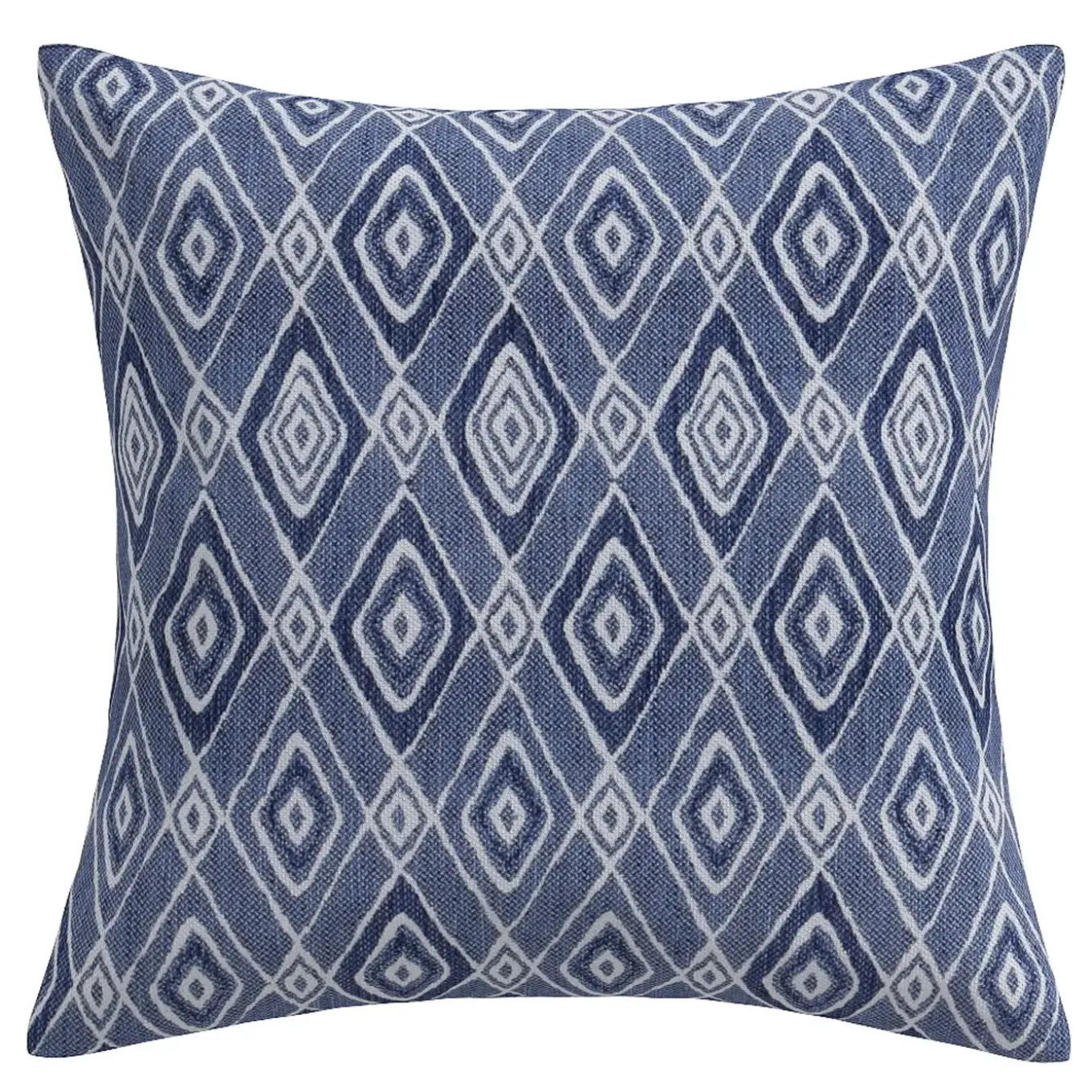 Diamond Island Indigo Outdoor Pillow
