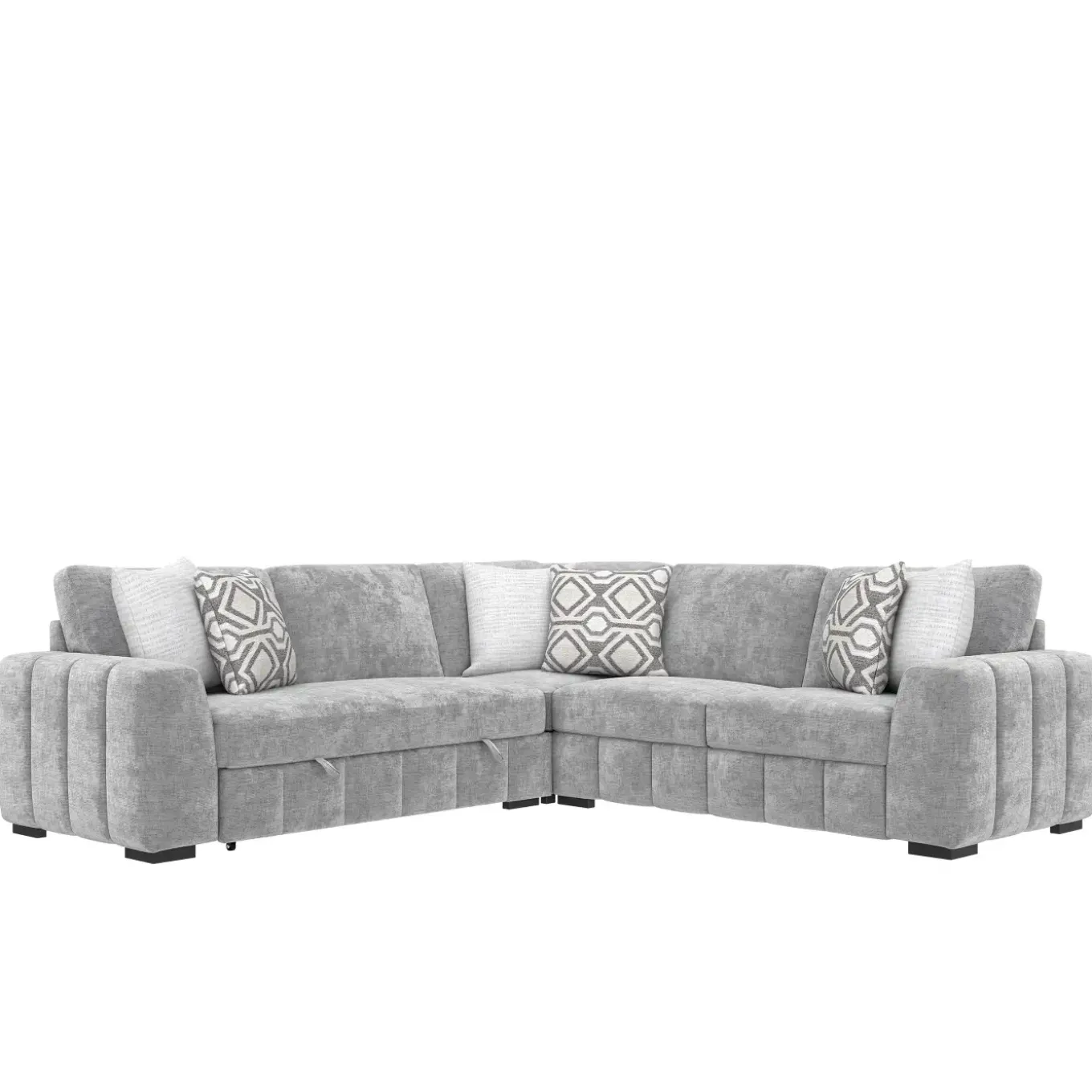 Dreamscape 3pc Sectional with Left Pop-Up Sleeper