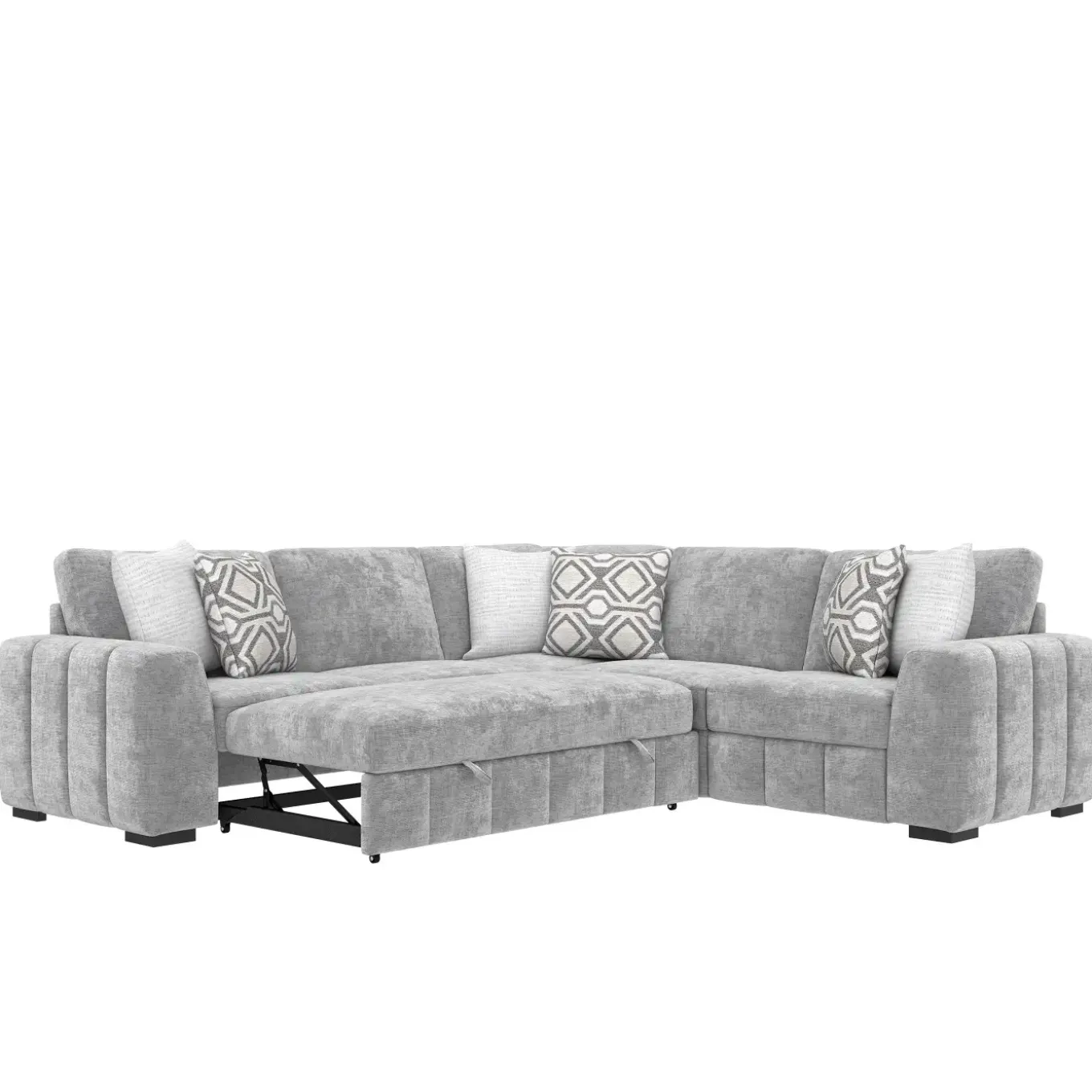 Dreamscape 3pc Sectional with Left Pop-Up Sleeper