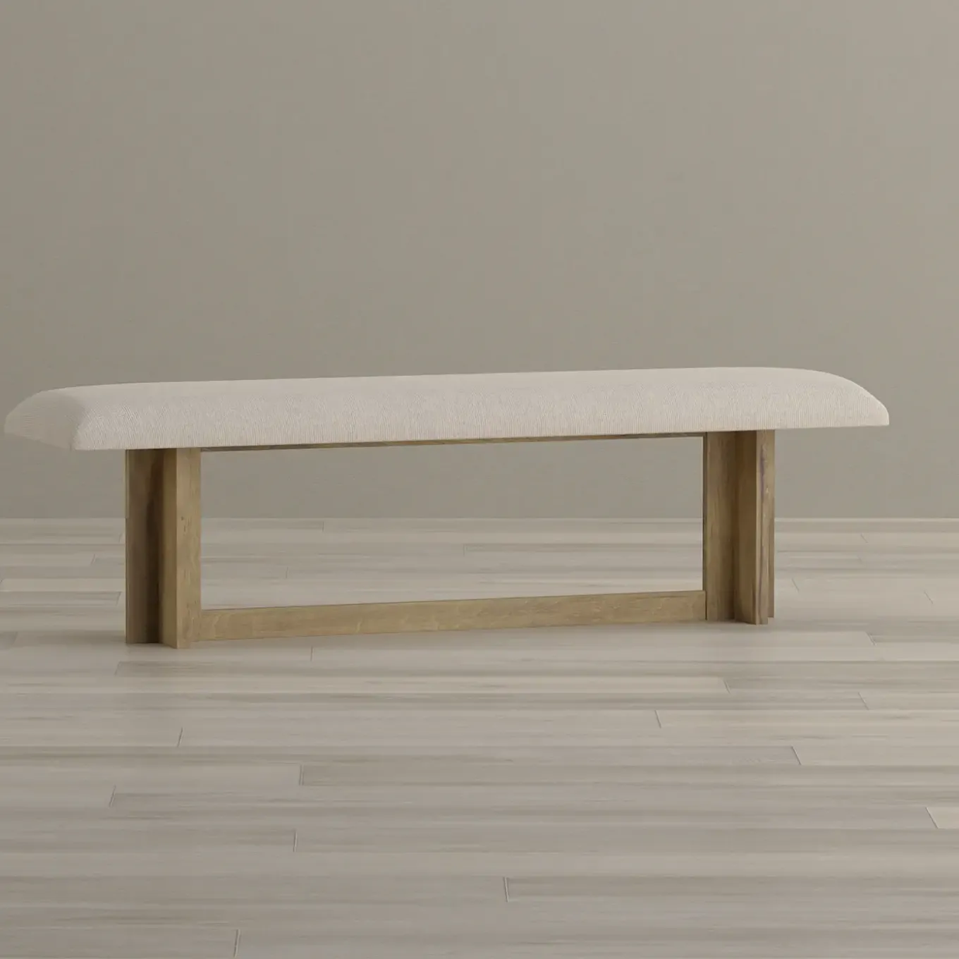 Durian Upholstered Bench
