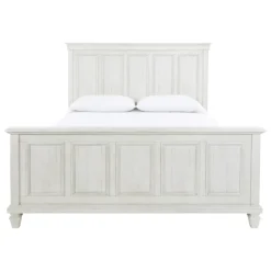East Bay California King Panel Bed, Dresser, Mirror, Nightstand