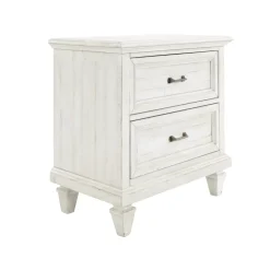 East Bay California King Panel Bed, Dresser, Mirror, Nightstand