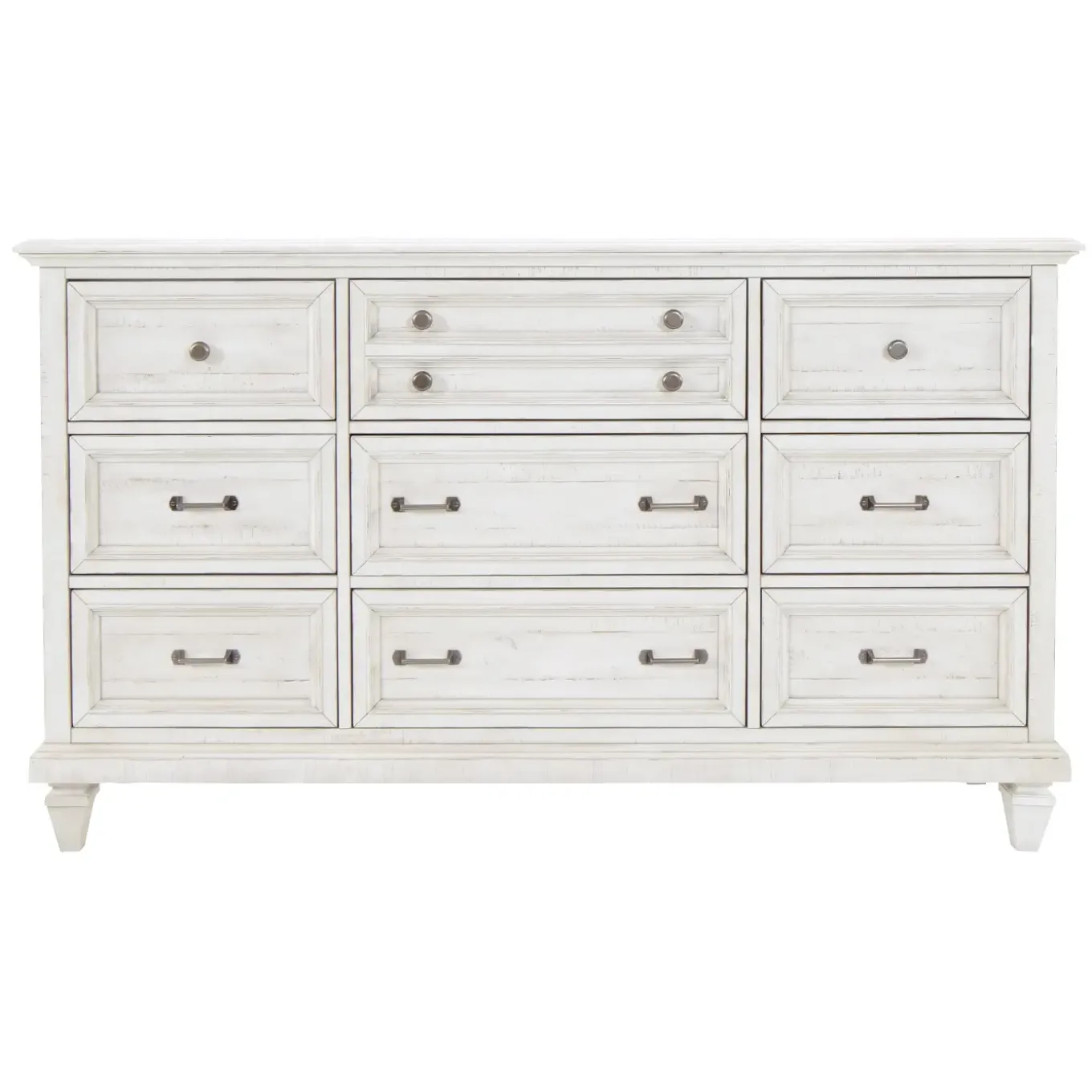 East Bay Eastern King Panel Bed, Dresser, Mirror, Nightstand