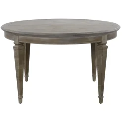East Bay Extendable Round Table & 4 Arm Chairs