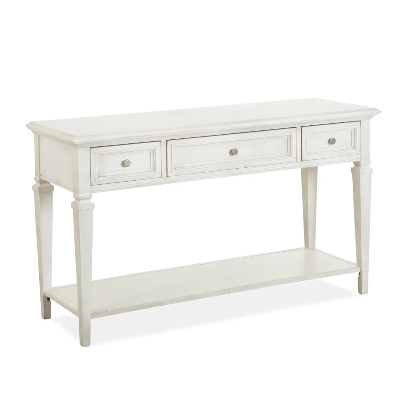 East Bay White Sofa Table