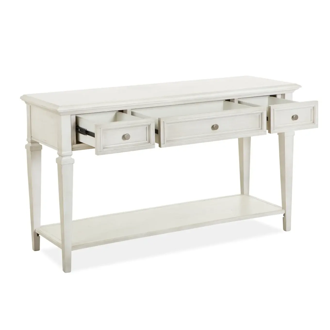 East Bay White Sofa Table