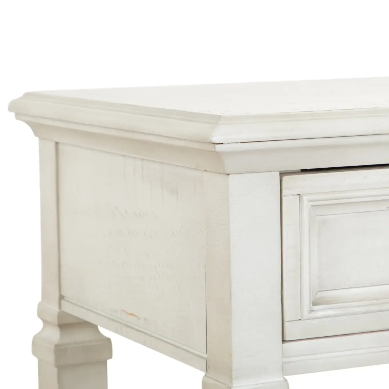 East Bay White Sofa Table