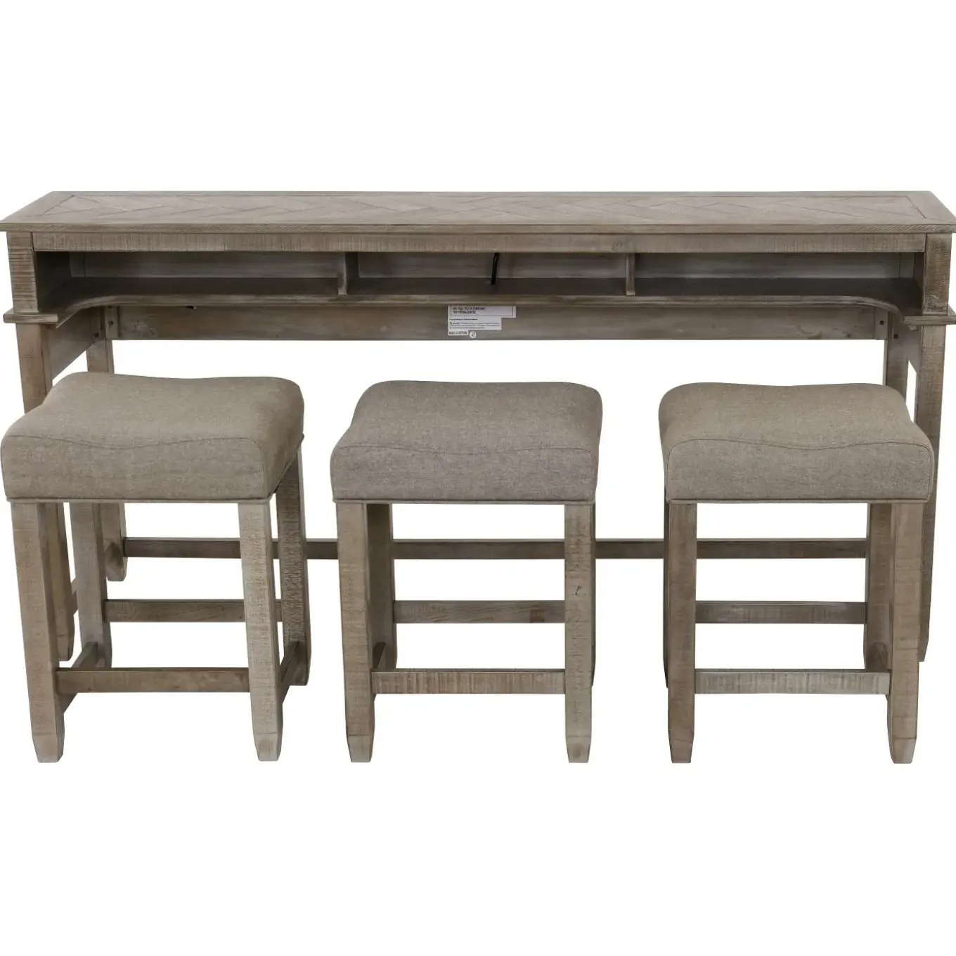 Elise Console Table & 3 Stools