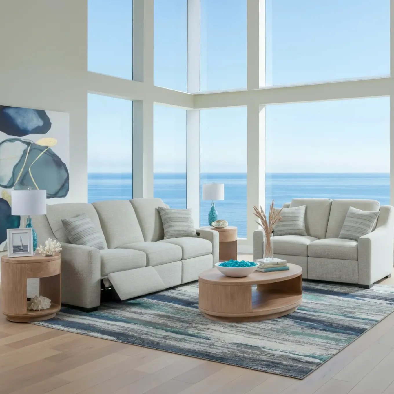 Fulton Fabric Living Room Set