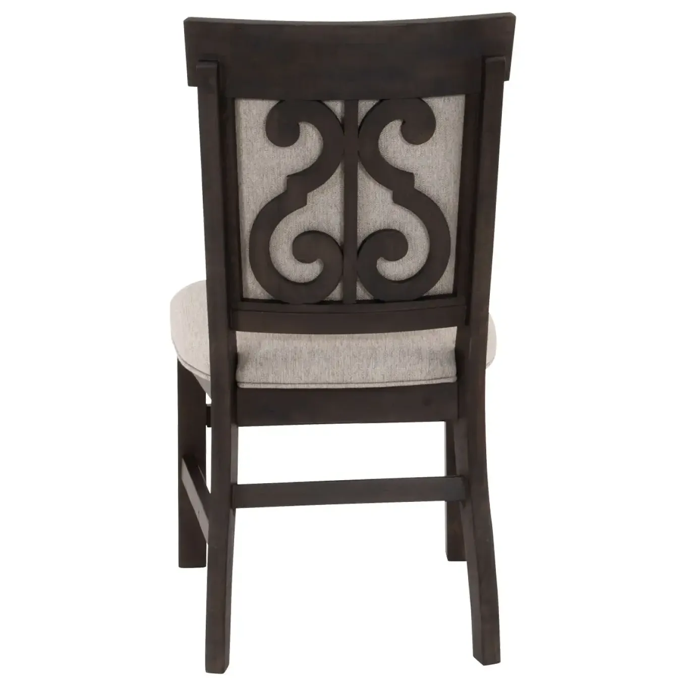 Hacienda 5pc Dining Set: 48" Round Table & 4 Side Chairs