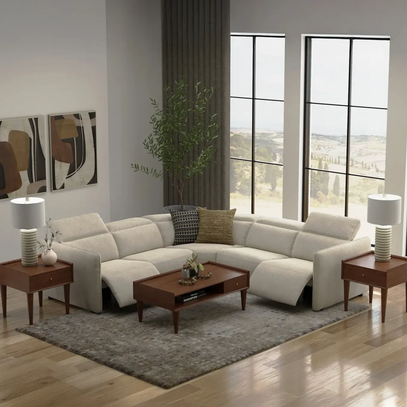 Halo Power Sectional