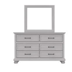 Hanover California King Sleigh Bed, Dresser, Mirror & Nightstand