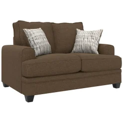 Kingston Brown Sofa & Loveseat