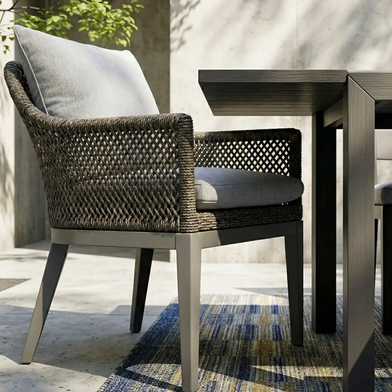 Laguna Woven Dining Arm Chair