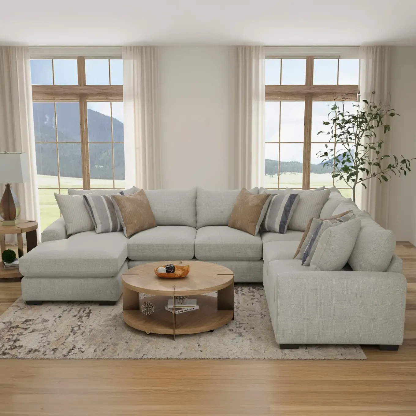 Landon 3pc Left Chaise Sectional