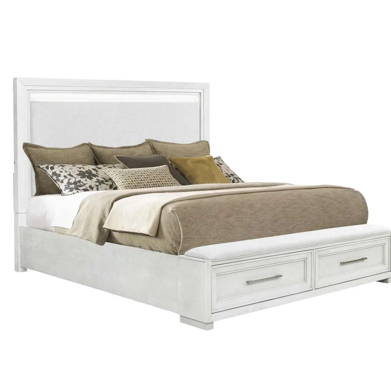 Laurel California King Bench Storage Bed
