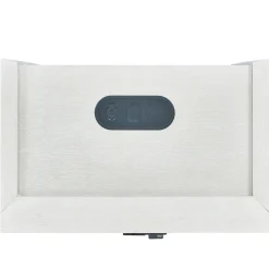 Laurel California King Bench Storage Bed, Dresser, Mirror & Nightstand