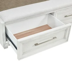 Laurel King Bench Storage Bed