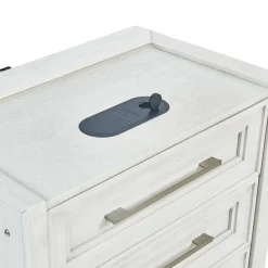 Laurel Three Drawer Night Stand