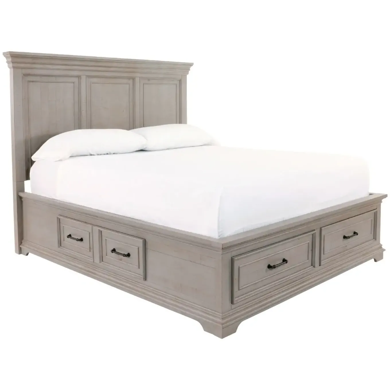 Legion California King Bed, Dresser, Mirror, Nightstand