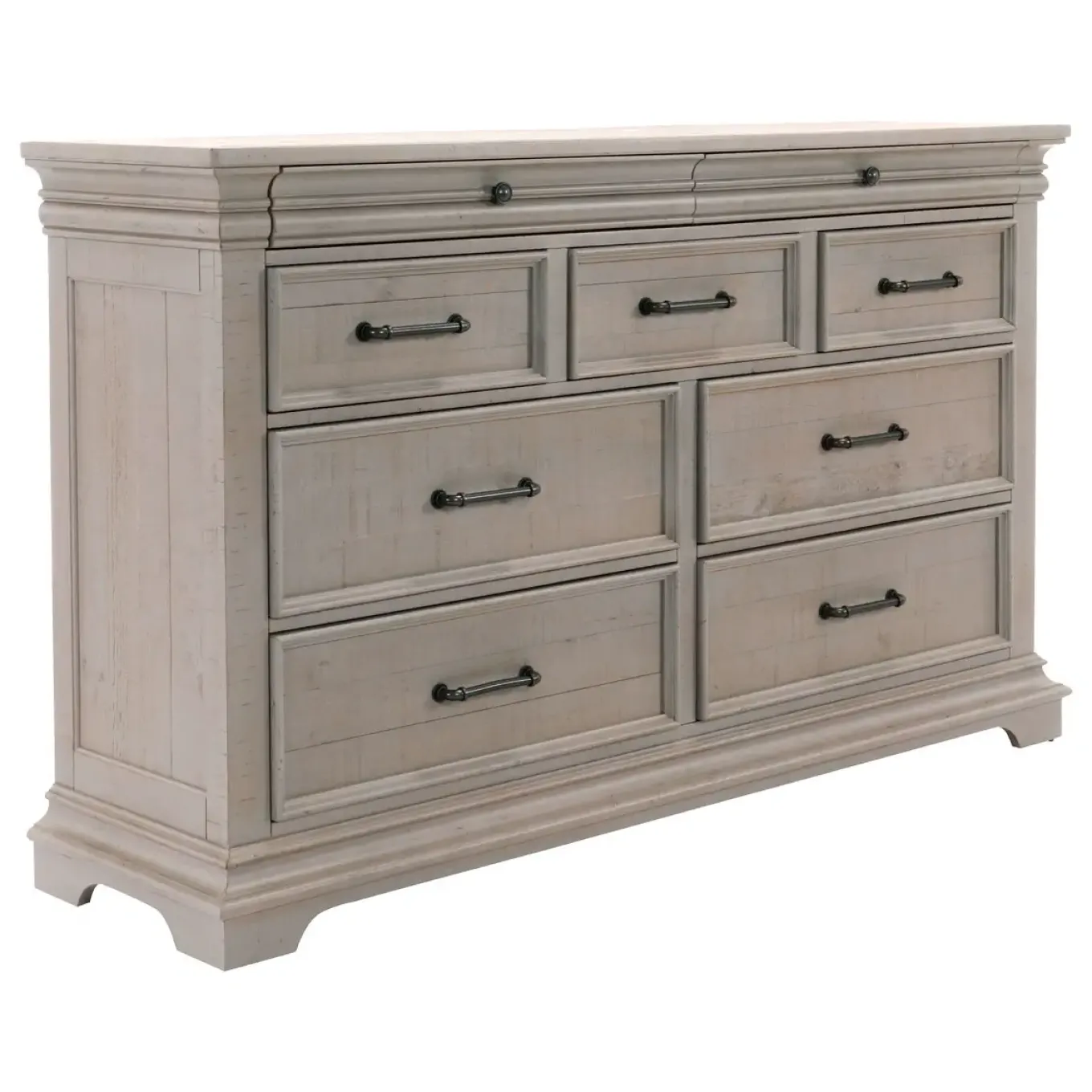 Legion California King Bed, Dresser, Mirror, Nightstand