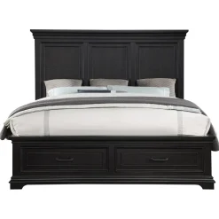 Legion Ebony Storage Bedroom Set