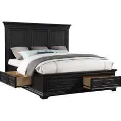 Legion Ebony Storage Bedroom Set