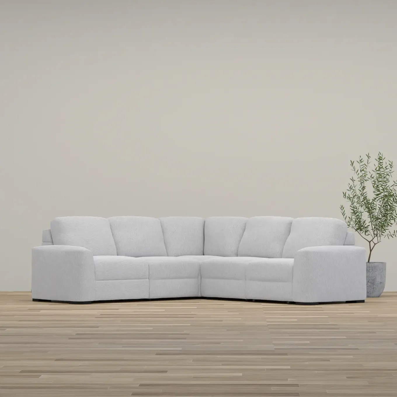 Luna 5pc Reclining Sectional