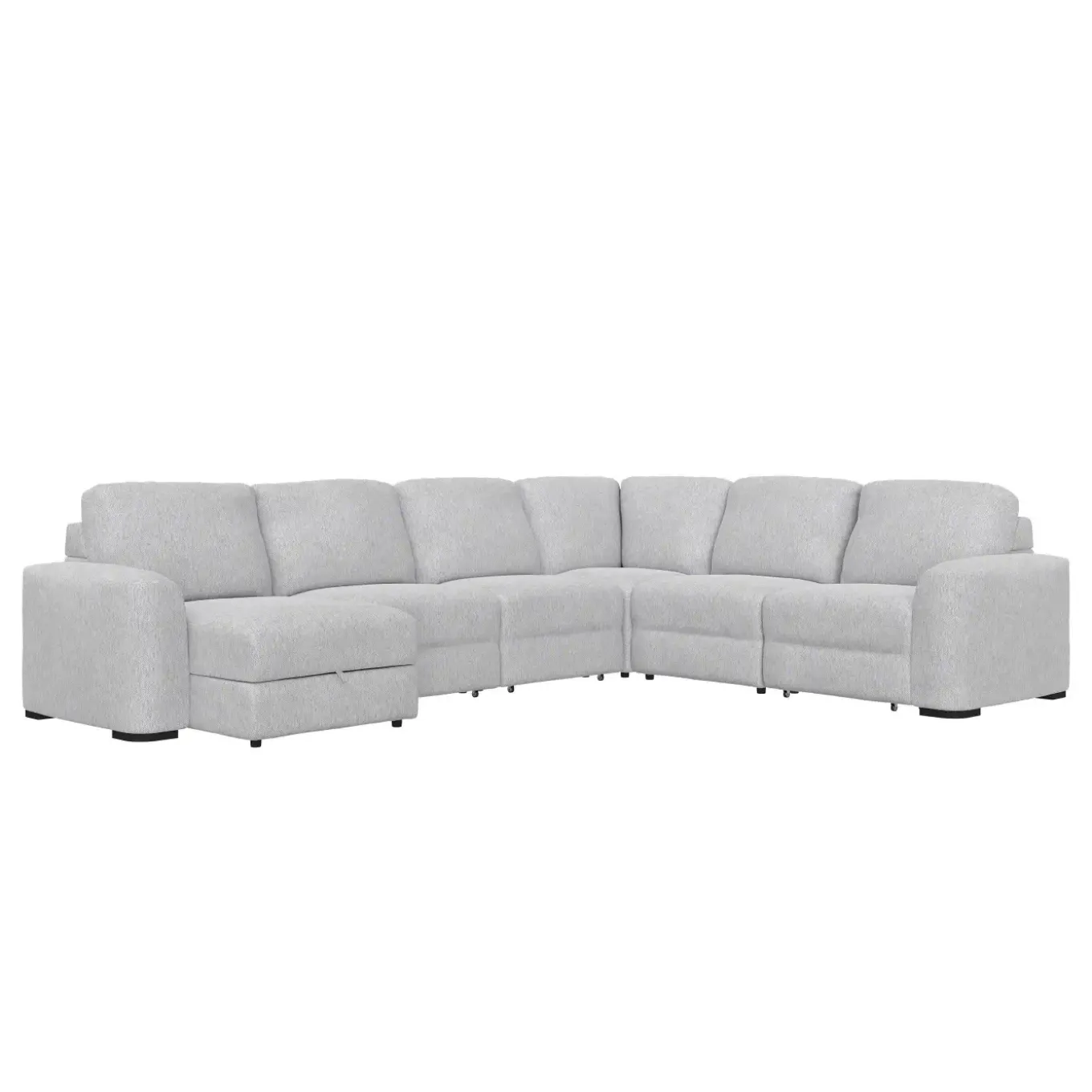 Luna 6pc Sectional with LAF Chaise