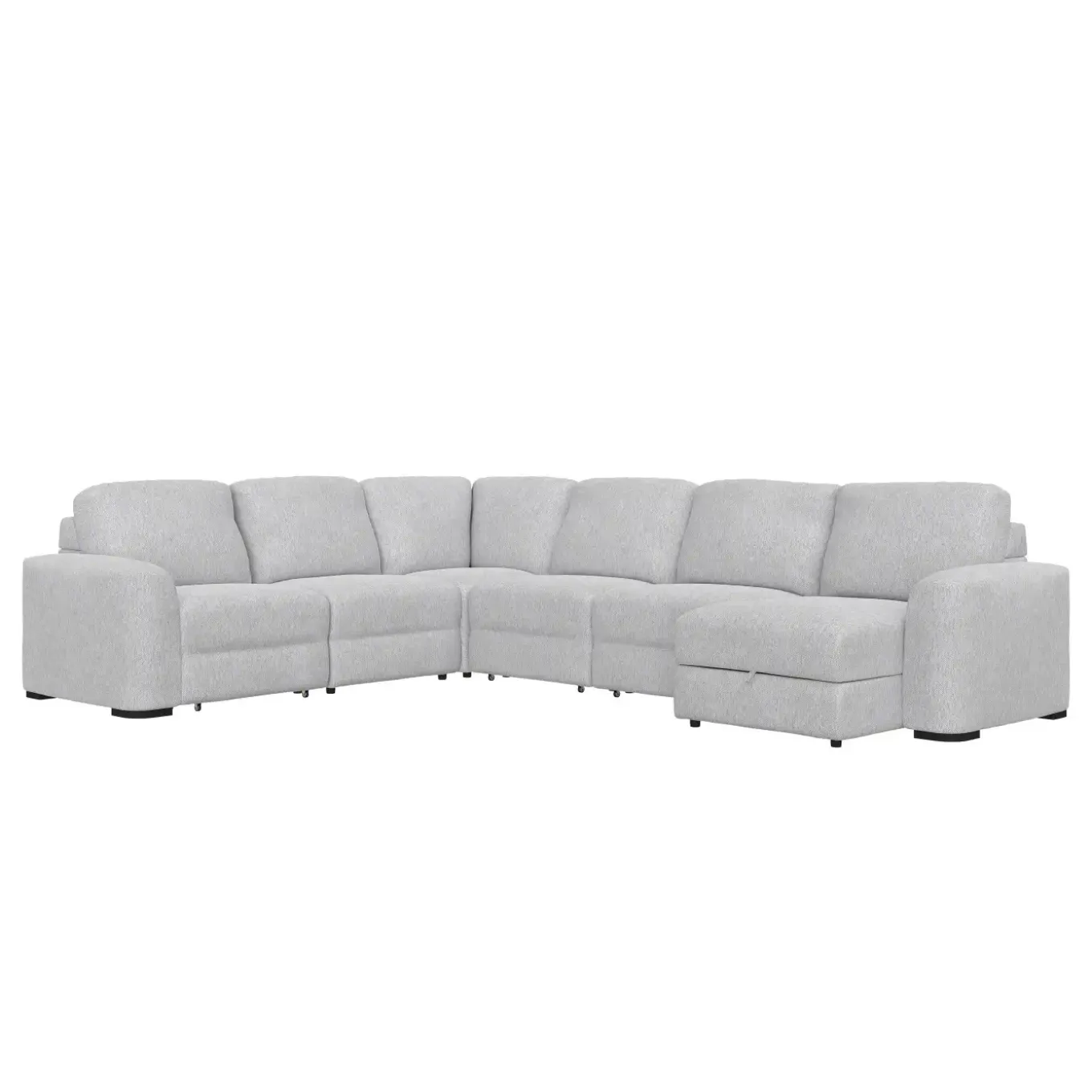 Luna 6pc Sectional with RAF Chaise