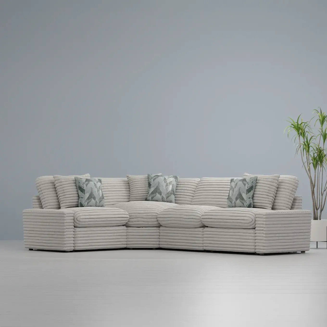 Lush 4pc Power Sectional