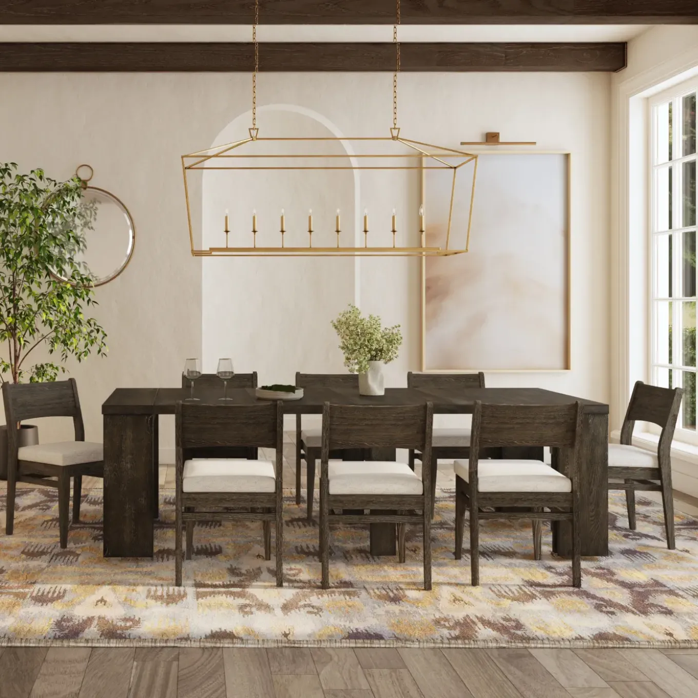Madison Dining Table & 8 Chairs