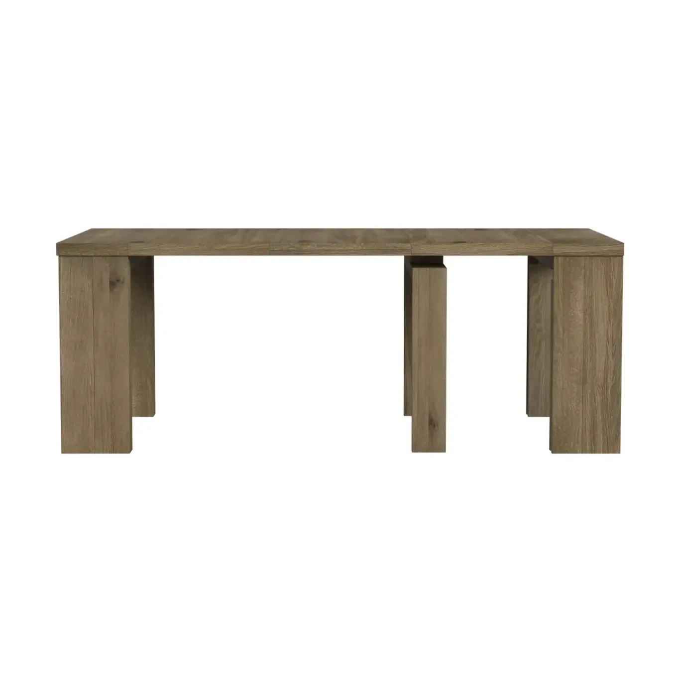 Madison 20" to 120" Modular Dining Table With 5 Leaves