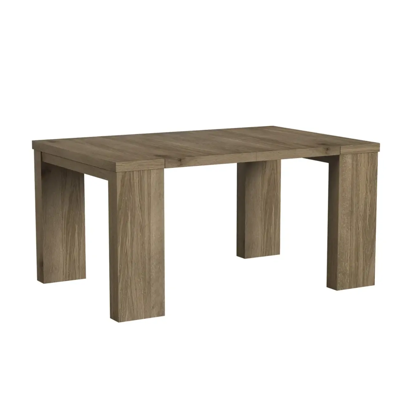 Madison 20" to 120" Modular Dining Table With 5 Leaves