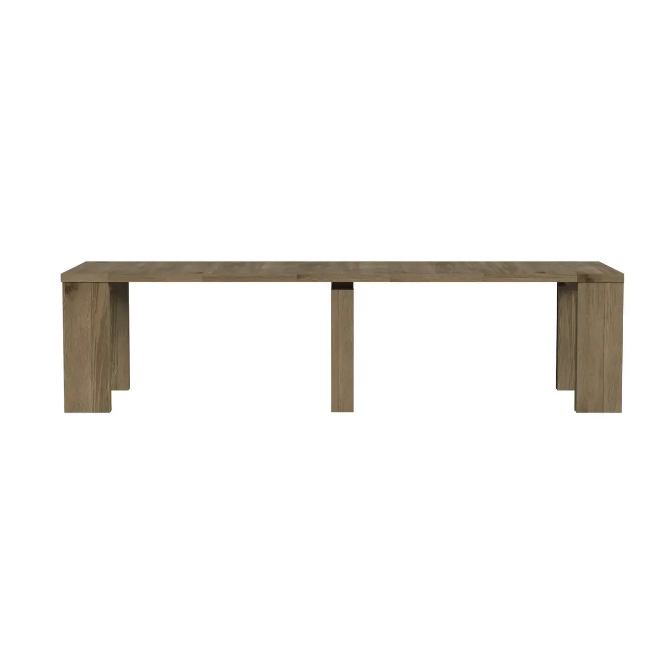 Madison 20" to 120" Modular Dining Table With 5 Leaves